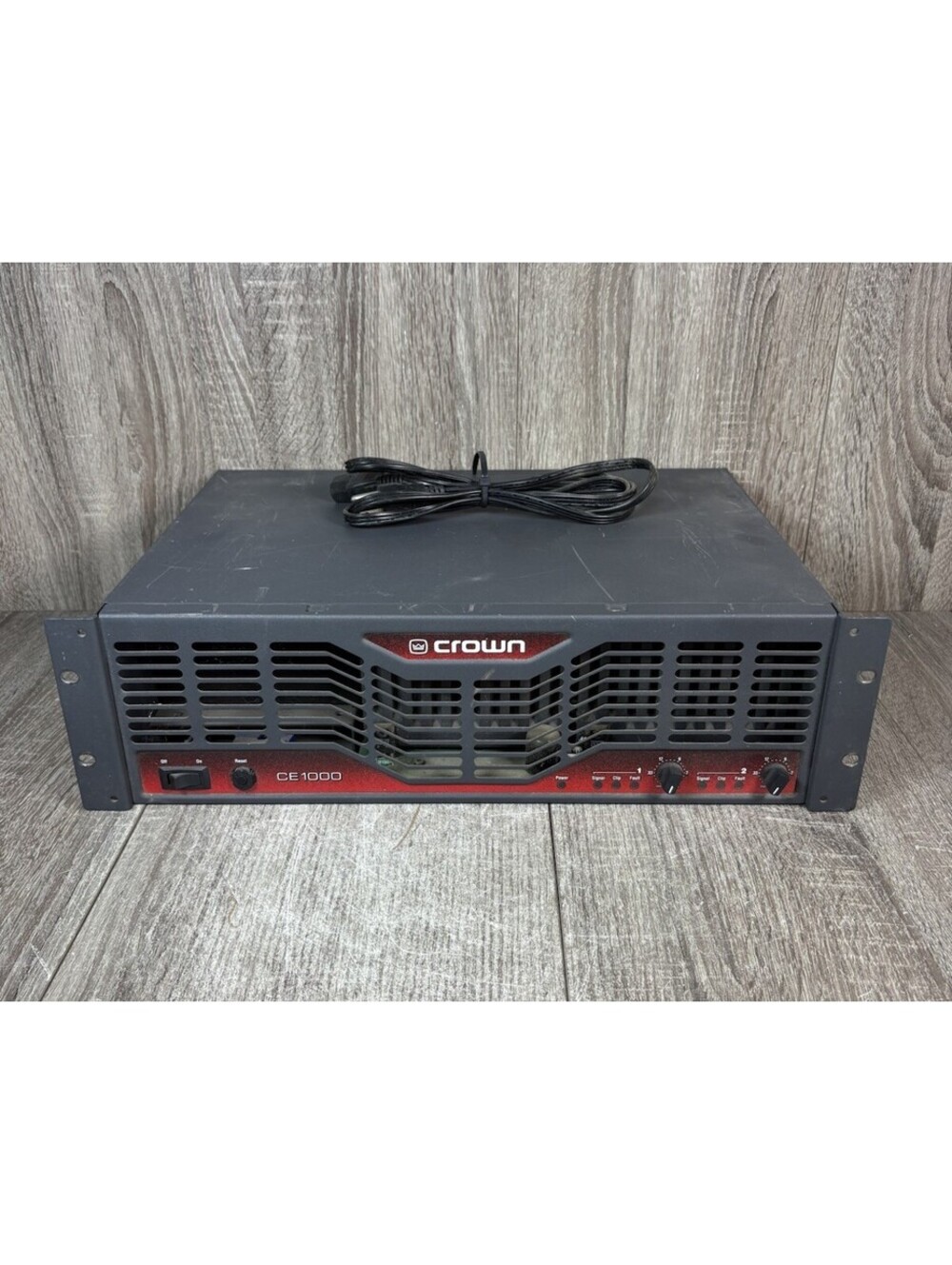 Crown CE1000 Professional Power Amplifier 450W 2-Channel Rack Mount Amp